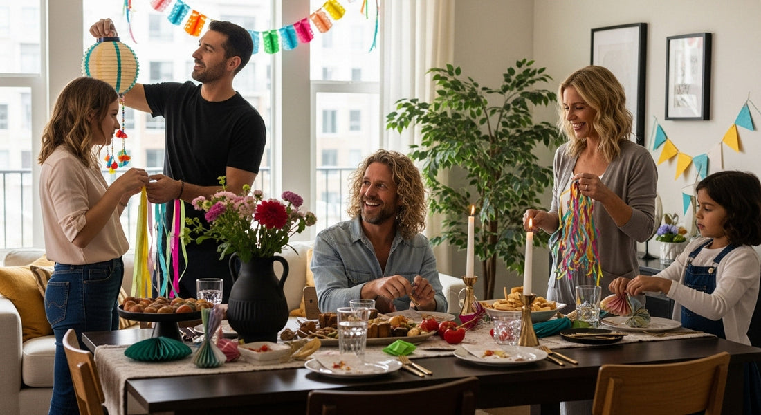 feestdecoratie tips, feest voorbereiden, decoreren