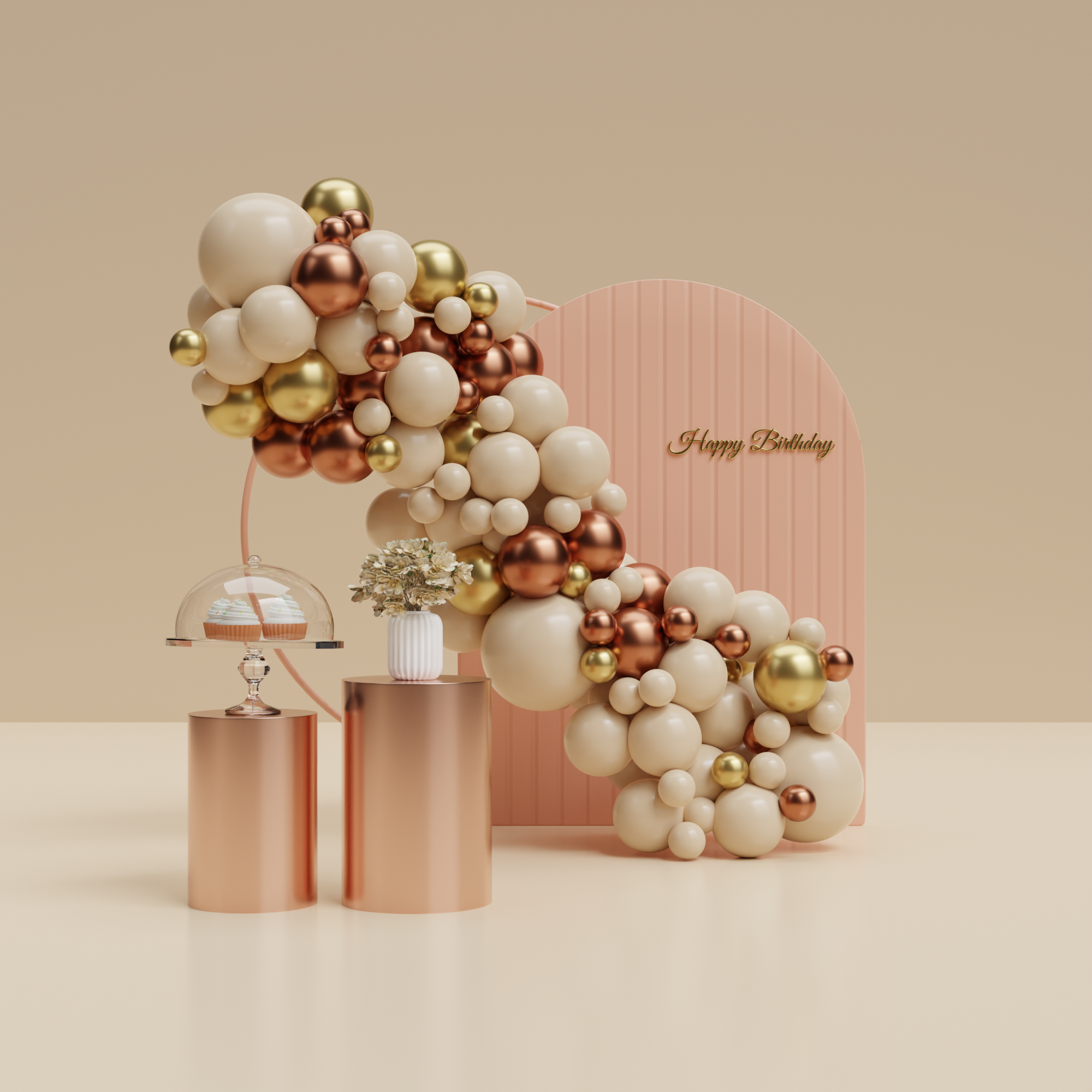 Balloon arrangement discount