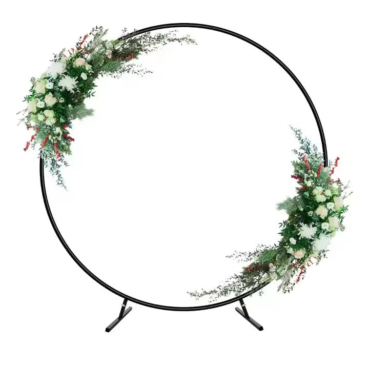 Backdrop Gold - 2m (Circle Arch)