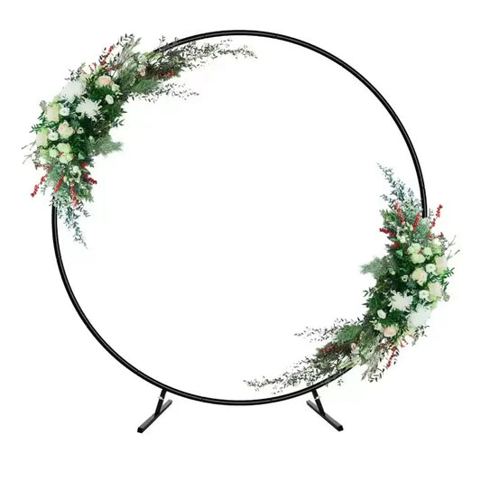 Backdrop Gold - 2m (Circle Arch)