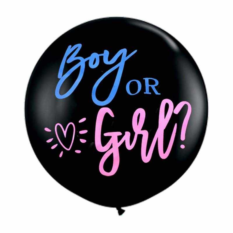 Gender Reveal Balloon incl. Confetti (90CM) –