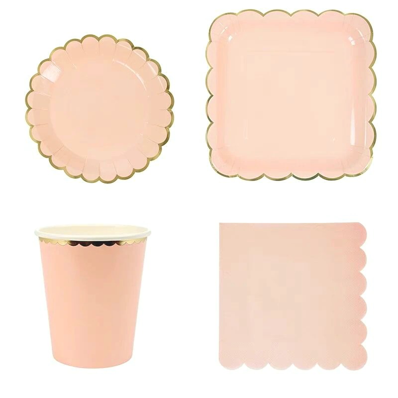 Tafeldecoratieset Pastel Oranje