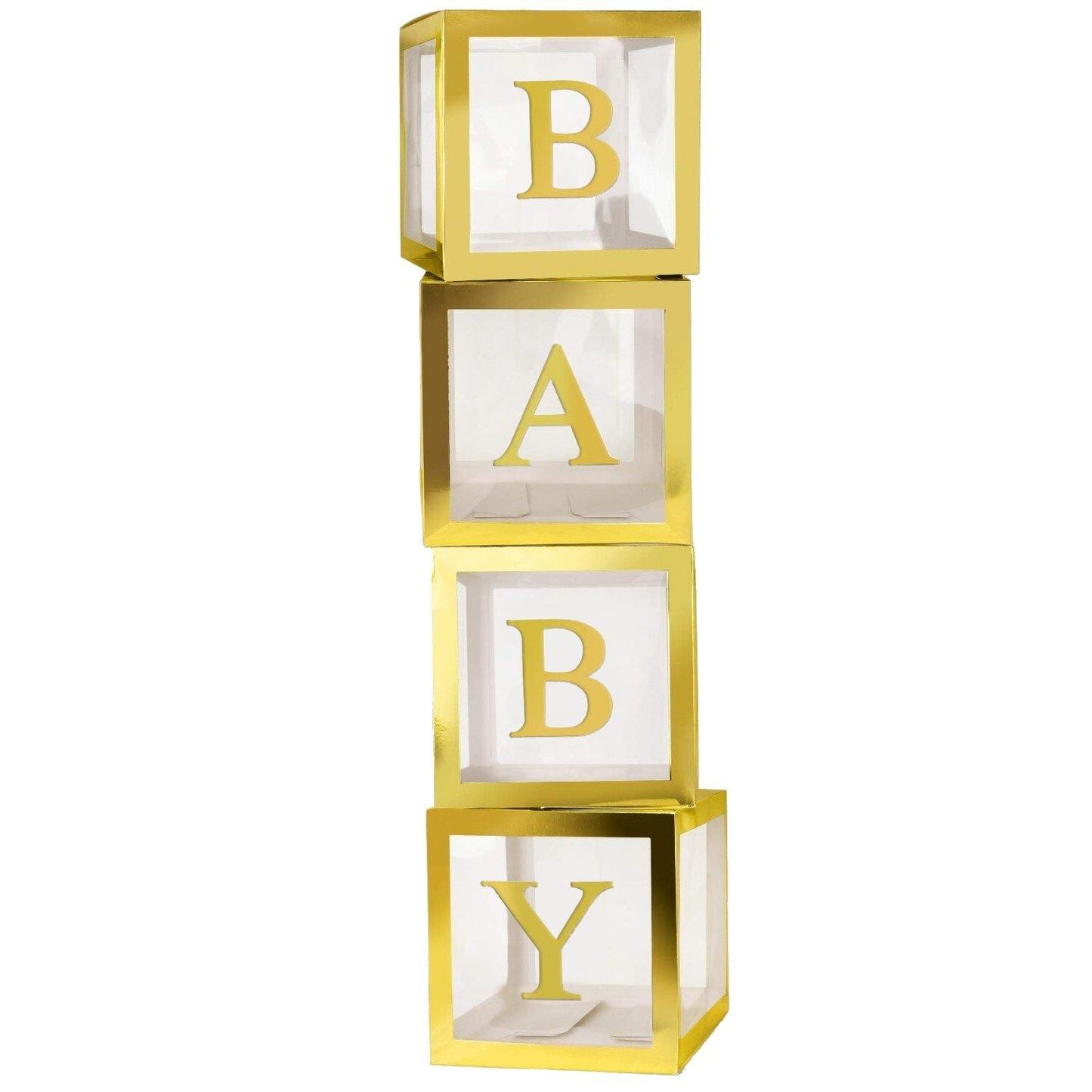 BABY Ballonnen Box (Goud) - PartyPro.nl