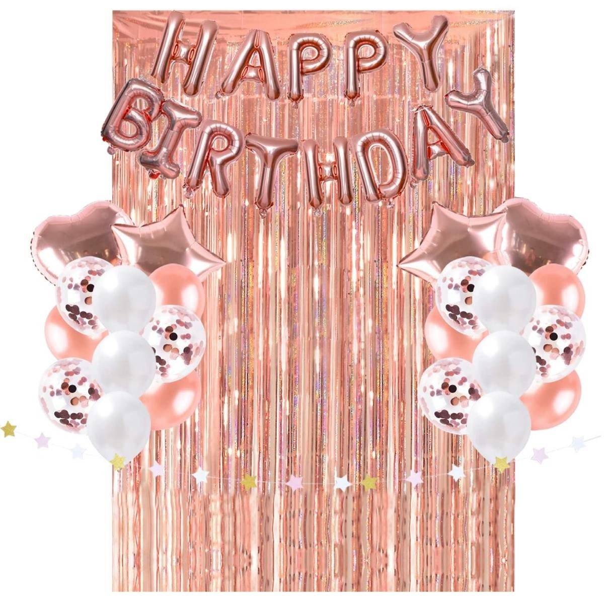 Verjaardag versiering (Rosé #2) - PartyPro.nl