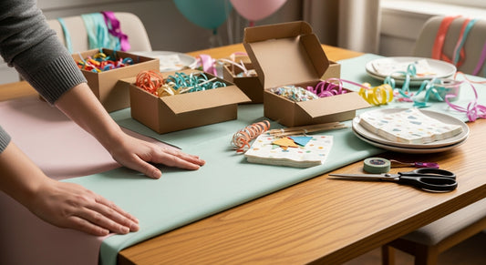 feesttafel versieren voorbereiding