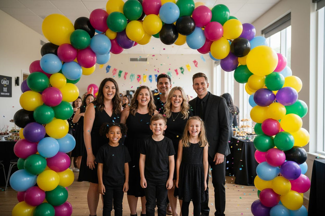 ballonnenboog verjaardag feest
