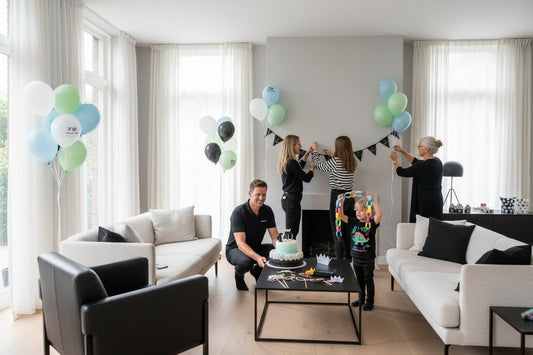 verjaardag versiering familie