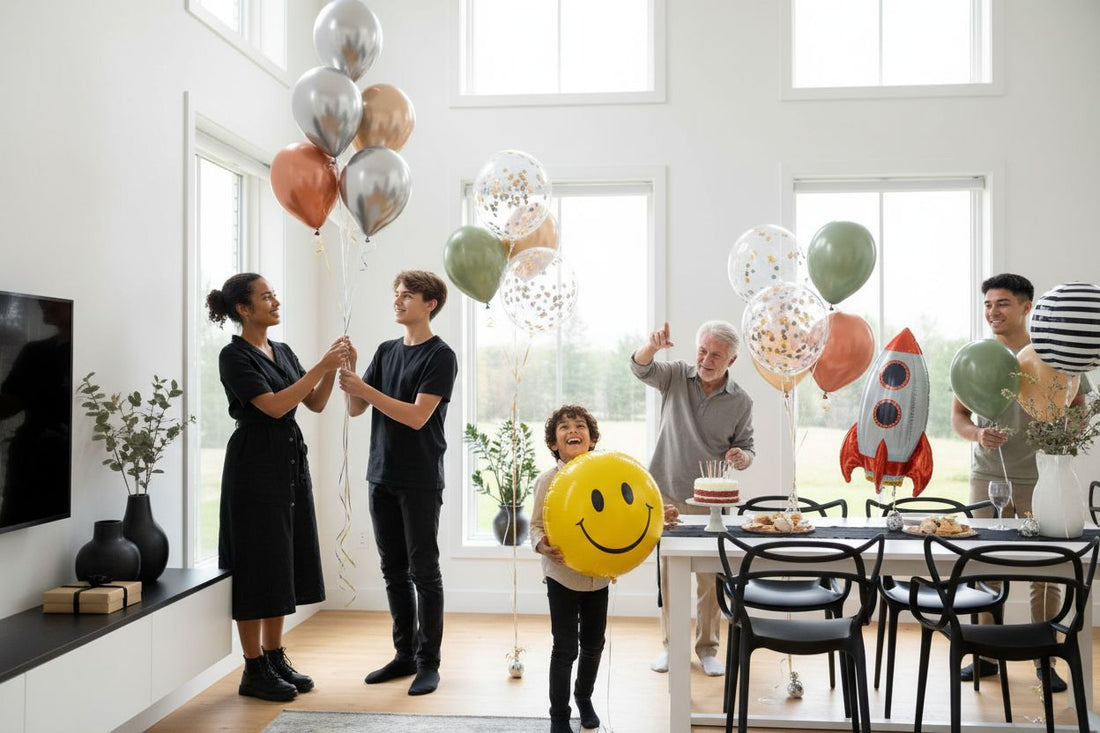 feest ballonnen soorten, ballonnen feest, verjaardag