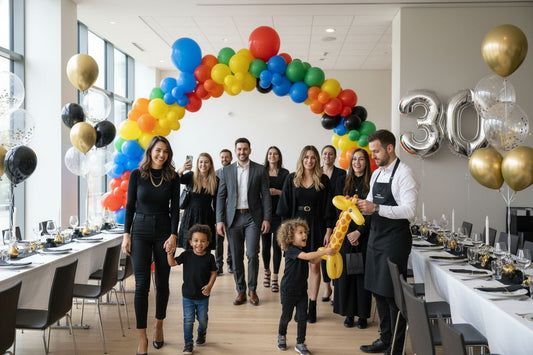 ballonnendecoratie feest inspirerend