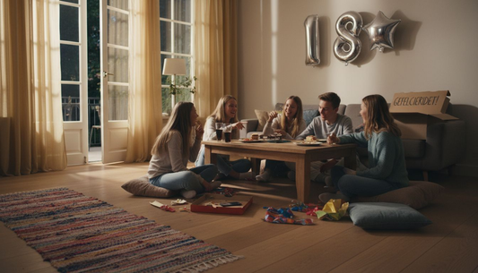 Jongeren maken er een feestje van met glimmende ballonnen