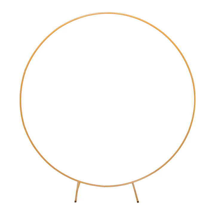 Backdrop Frame Goud Rond - 2m (Cirkel Boog)