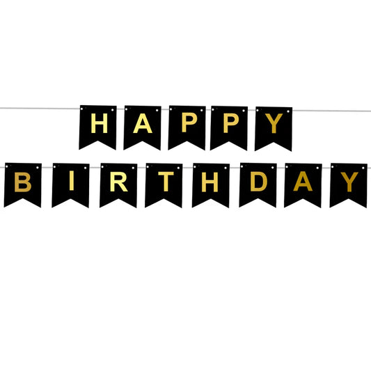 Happy Birthday Girlande (Rose)