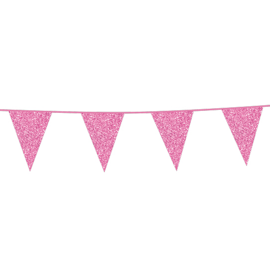 Flags glitter (Pink)