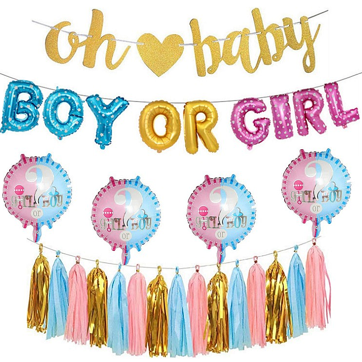 Gender Reveal versiering (Basic) - PartyPro.nl