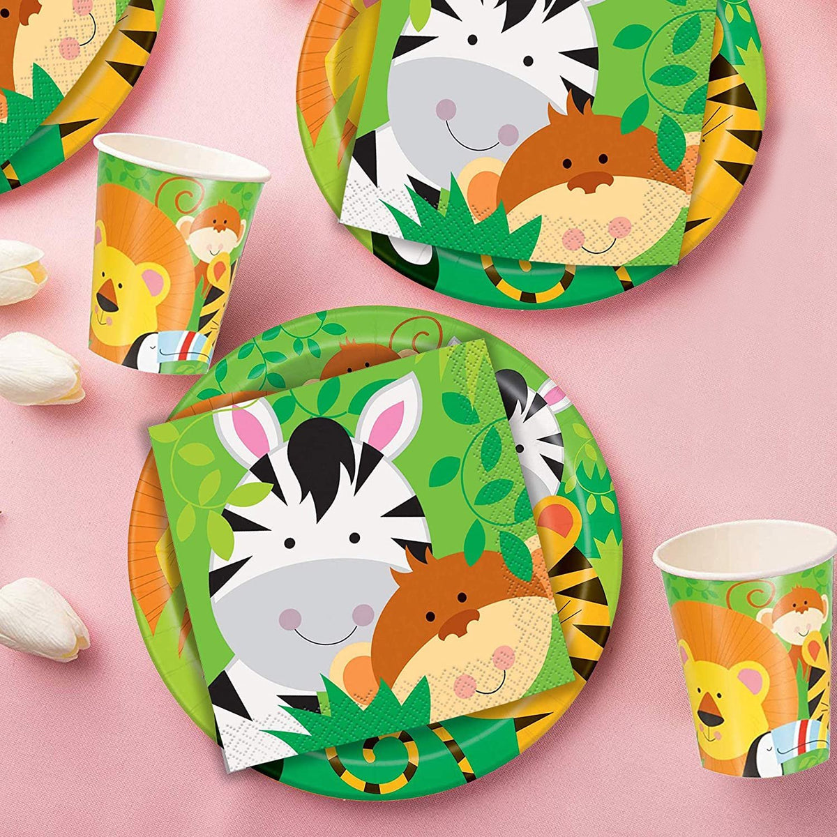Tafeldecoratie set Jungle Thema - PartyPro.nl