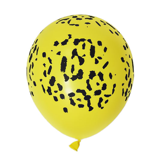 Luftballons mit Pantherdruck (10 Stück / 30 CM)
