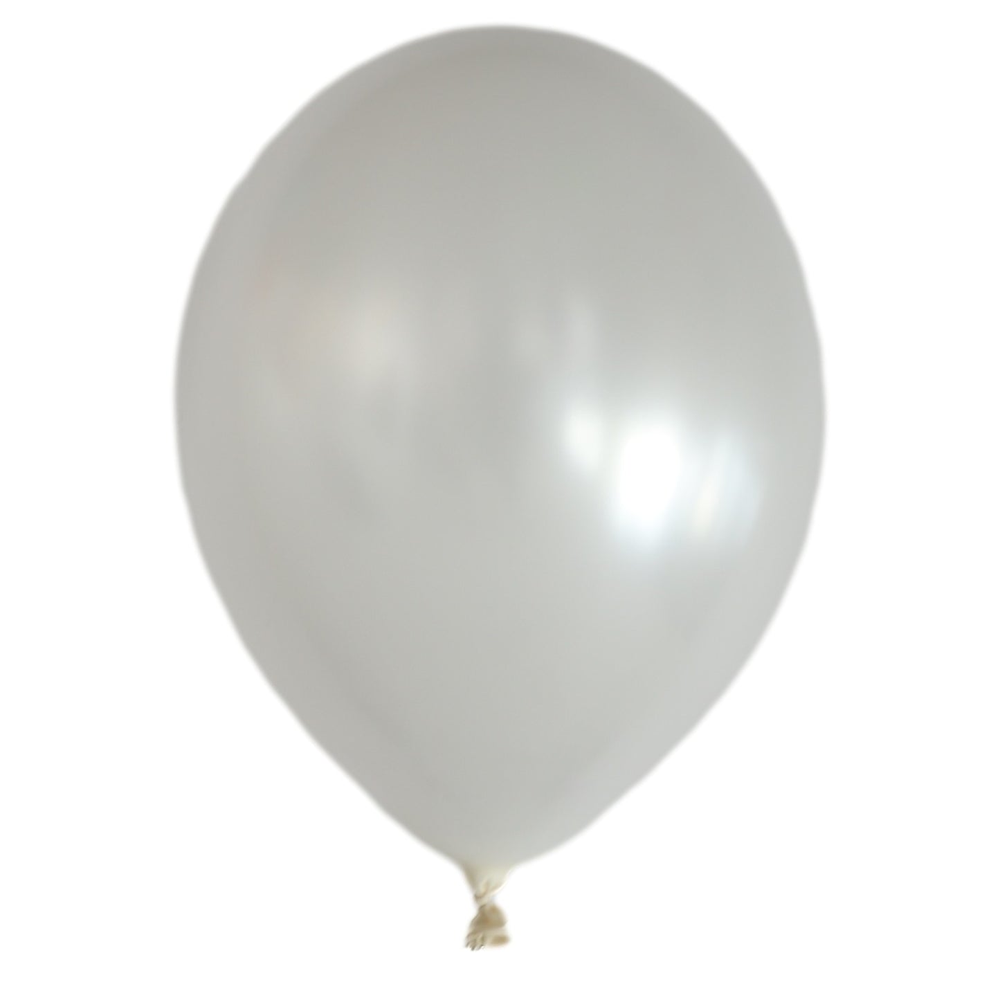 Weiße (Perl-)Luftballons (10 Stück / 30 CM)