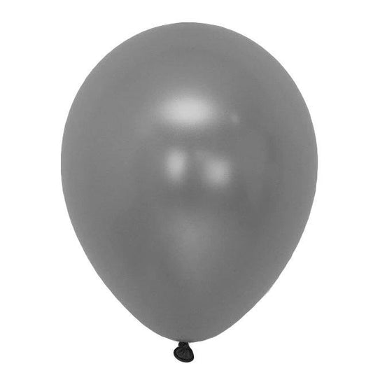 Zilveren Ballonnen (10 stuks / 30 CM) - PartyPro.nl