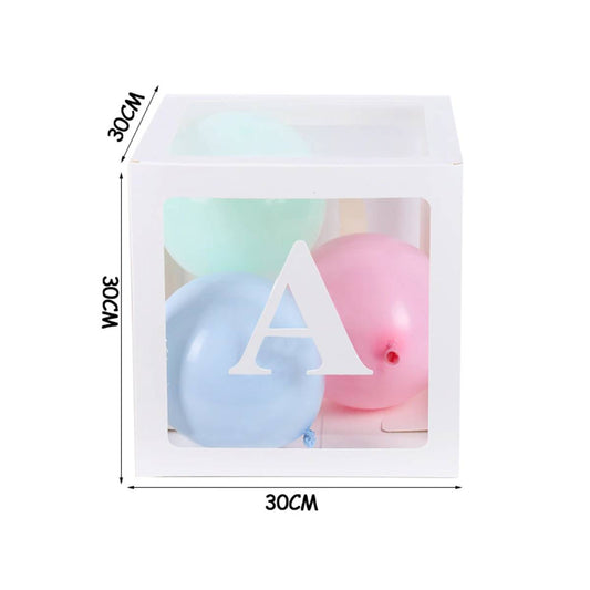 1 Balloon Box (with 26 letters)