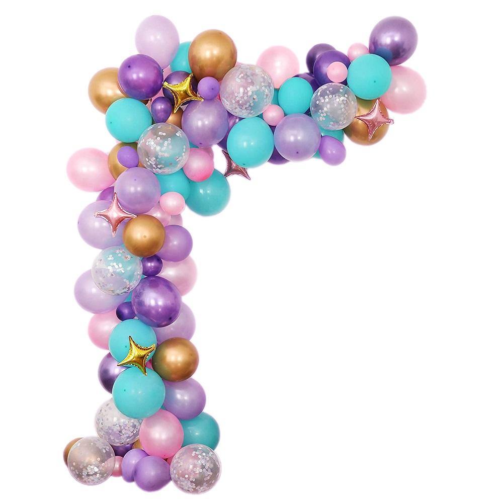 Ballonnenboog (Purple Rainbow) - PartyPro.nl