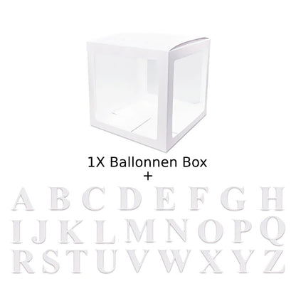 1 Balloon Box (with 26 letters)