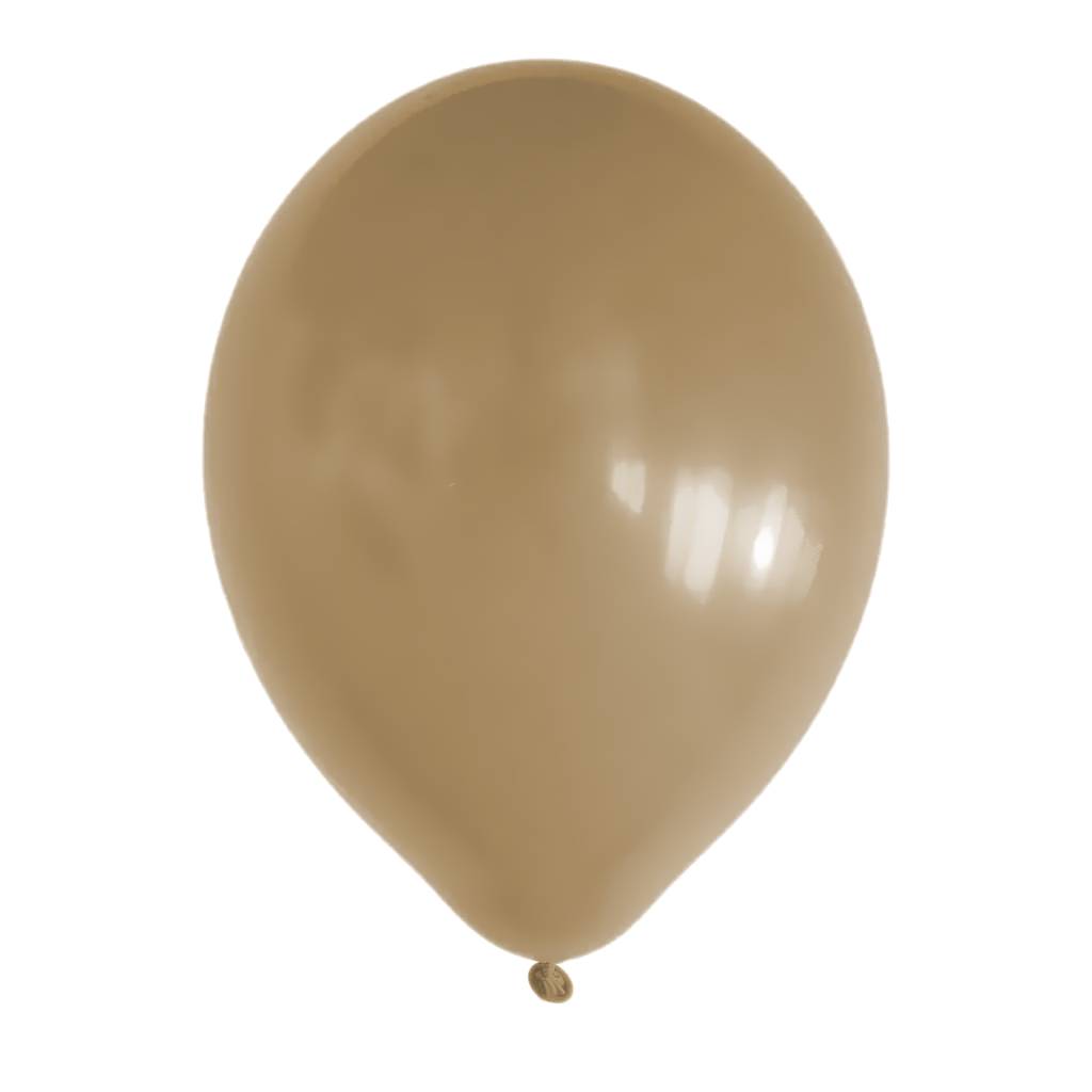 Braune Luftballons (10 Stück / 30 CM)