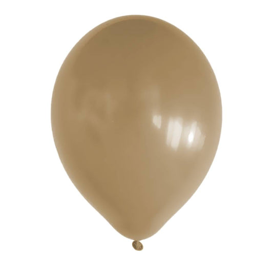 Braune Luftballons (20 Stück / 12 CM)