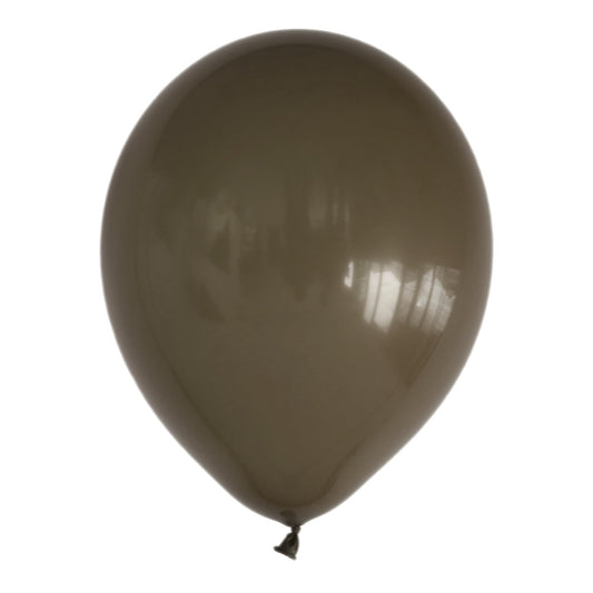 Dunkelbraune Luftballons (10 Stück / 46 CM)
