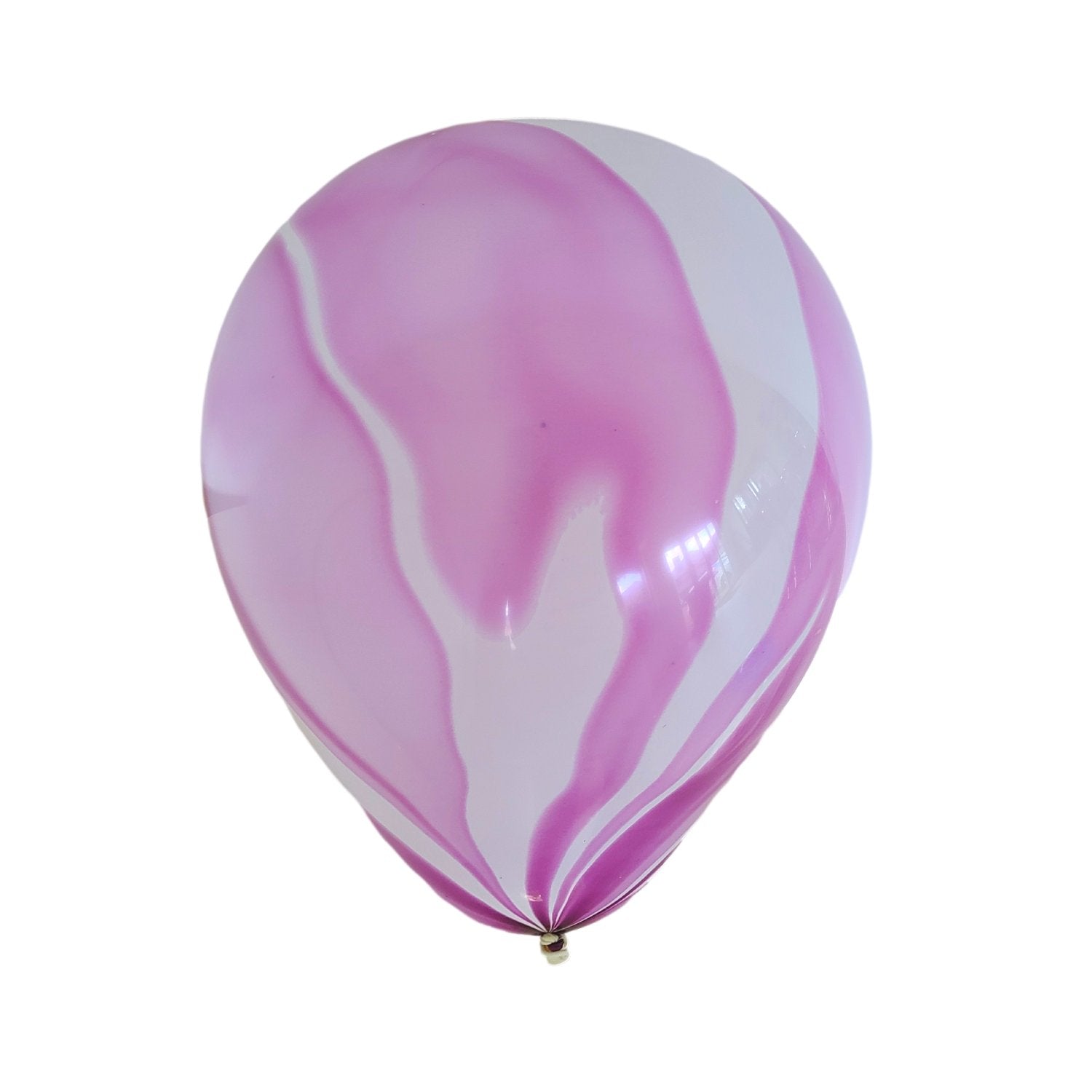 Marmer Ballonnen - Paars (10 stuks / 30 CM) - PartyPro.nl