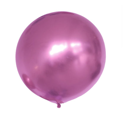 XXL Pink Chrome Balloon (90 cm)