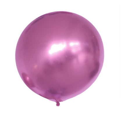 XXL Roze Chroom Ballon (90 cm)