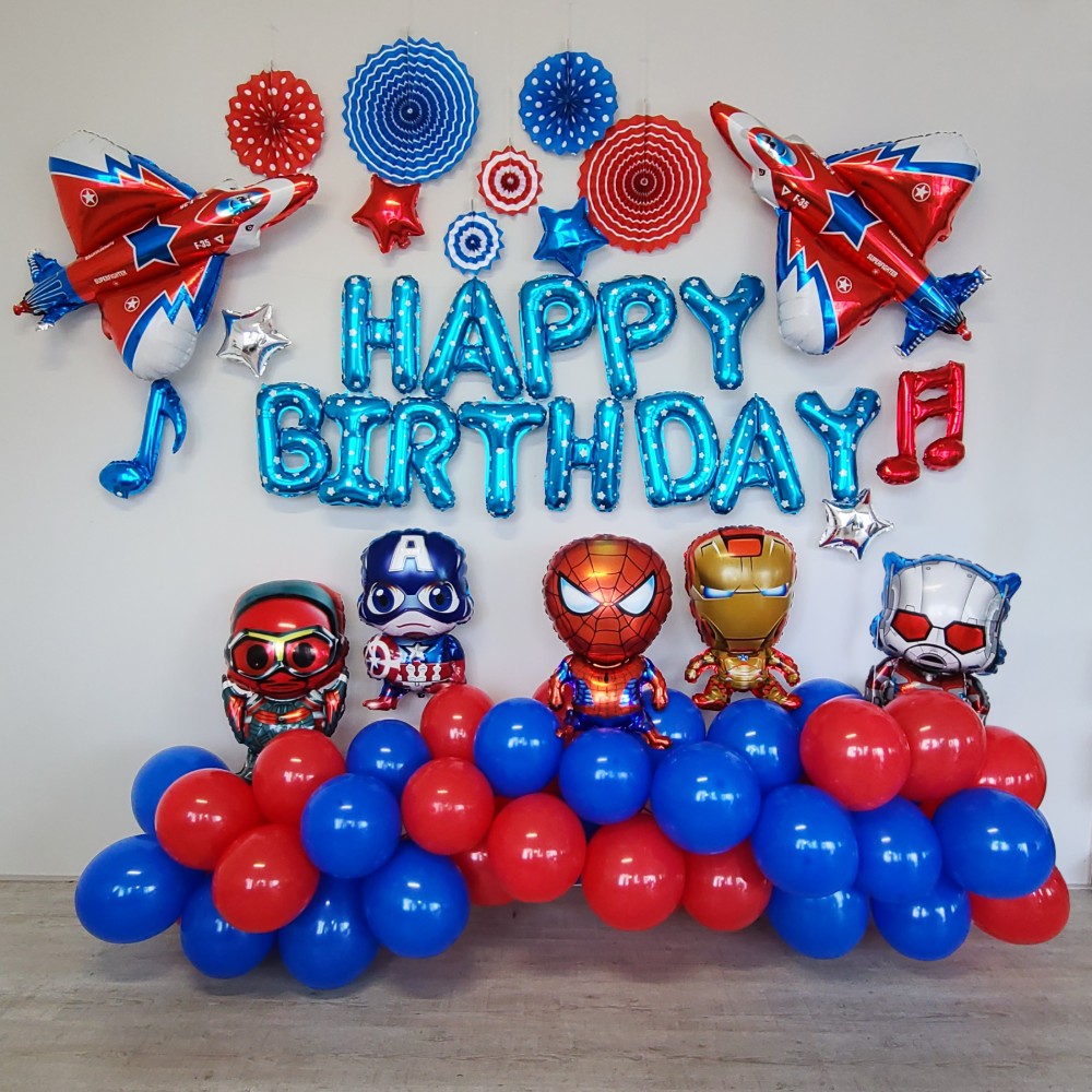 Verjaardag versiering (Superhelden) - PartyPro.nl