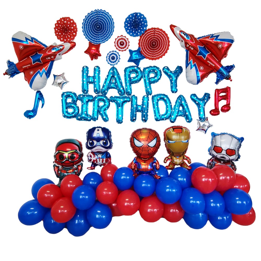 Birthday decoration (Superheroes)